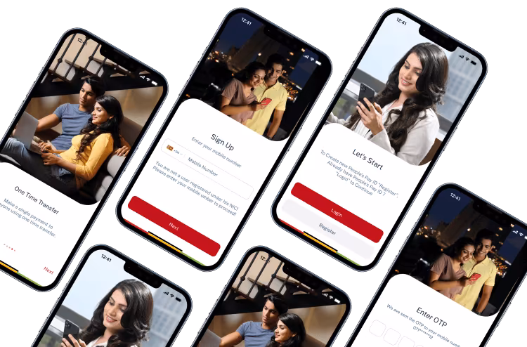 virtual onboarding mockup